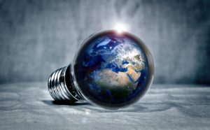 Earth in Bulb